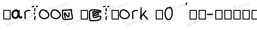 Cartoon Network 2016字体转换